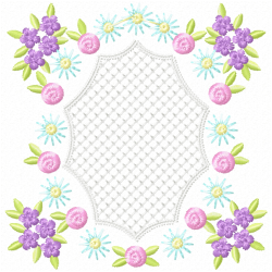 Flowers And Tree Embroidery Design 12 Flowers And Tree Embroidery Design 12